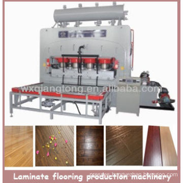 DHF flooring lamination press machinery/YX 4*8-2800T 8~12mm